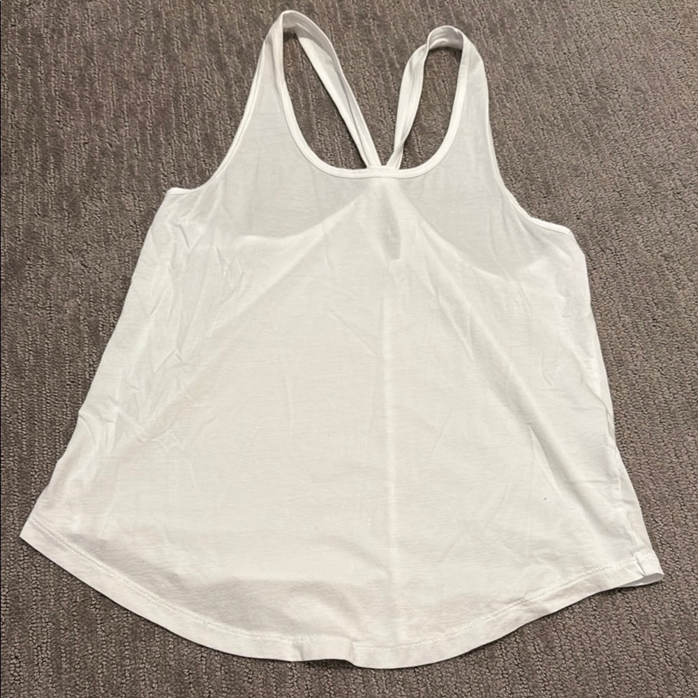 Beyond Yoga White Women's Tank Top